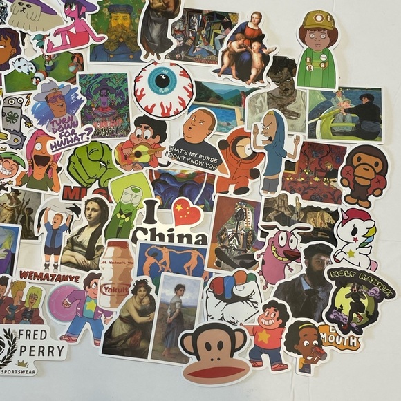 Stickers assortment variety pack 85 pieces - Picture 3 of 3